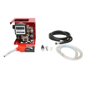 Pompa transfer motorina 220V 550W Breckner Debit 60L/min. (Kit cu contor. furtun aspiratie 1.5M. furtun transfer 4M. Pistol)