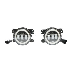 Set 2 lampi cu 6 LED-uri 10-60V 30W cu lumina de zi tip Angel Eyes Breckner Germany