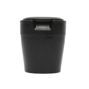 Scrumiera auto universala neagra cu lumina albastra LED