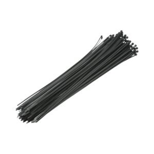 Faseta. colier plastic 4.8x430mm. negru. set 100buc Breckner Germany