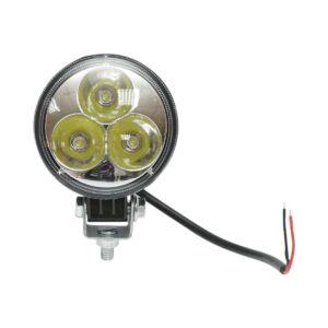 Lampa cu 3 LED-uri 10-30V 9W unghi radiere 30 de grade tip spot 82x52mm IP67 6000K Breckner Germany