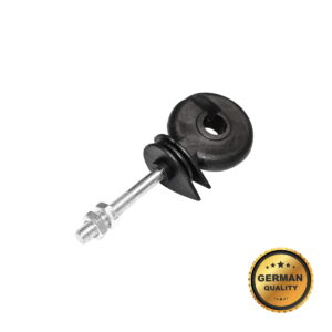 Izolator inelar premium cu filet 5.9mm 90x35mm si piulita gard electric Breckner Germany