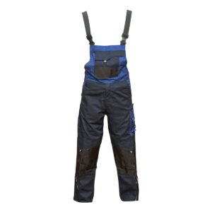 Pantaloni de lucru cu pieptar. salopeta din poliester cu bumbac. albastru navy. L Breckner Germany