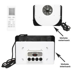 Clima stationara utilaje industriale AC universala 12V 2600W. 30A 970x858x150mm