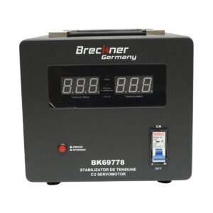 Stabilizator automat de tensiune 3000VA monofozic cu servomotor Breckner Germany