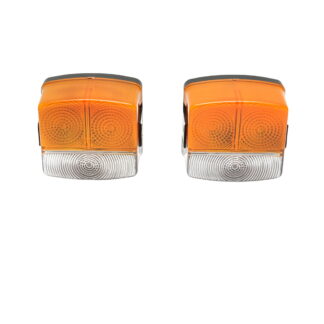 Set lampi semnalizare si pozitie fata stanga/dreapta pentru John Deere, Renault, Deutz Fahr, Fendt cod OEM 3057564R91, 3226119R1, 6005014057, AL60127, X830180036000, 02377448, 04389584