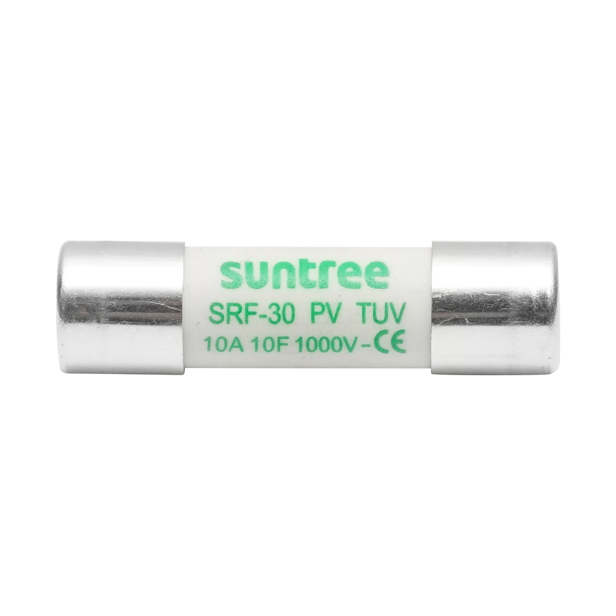 Siguranta fuzibila cilindrica SRF-32 pentru sisteme solare gPV, 10A, 1000V Suntree