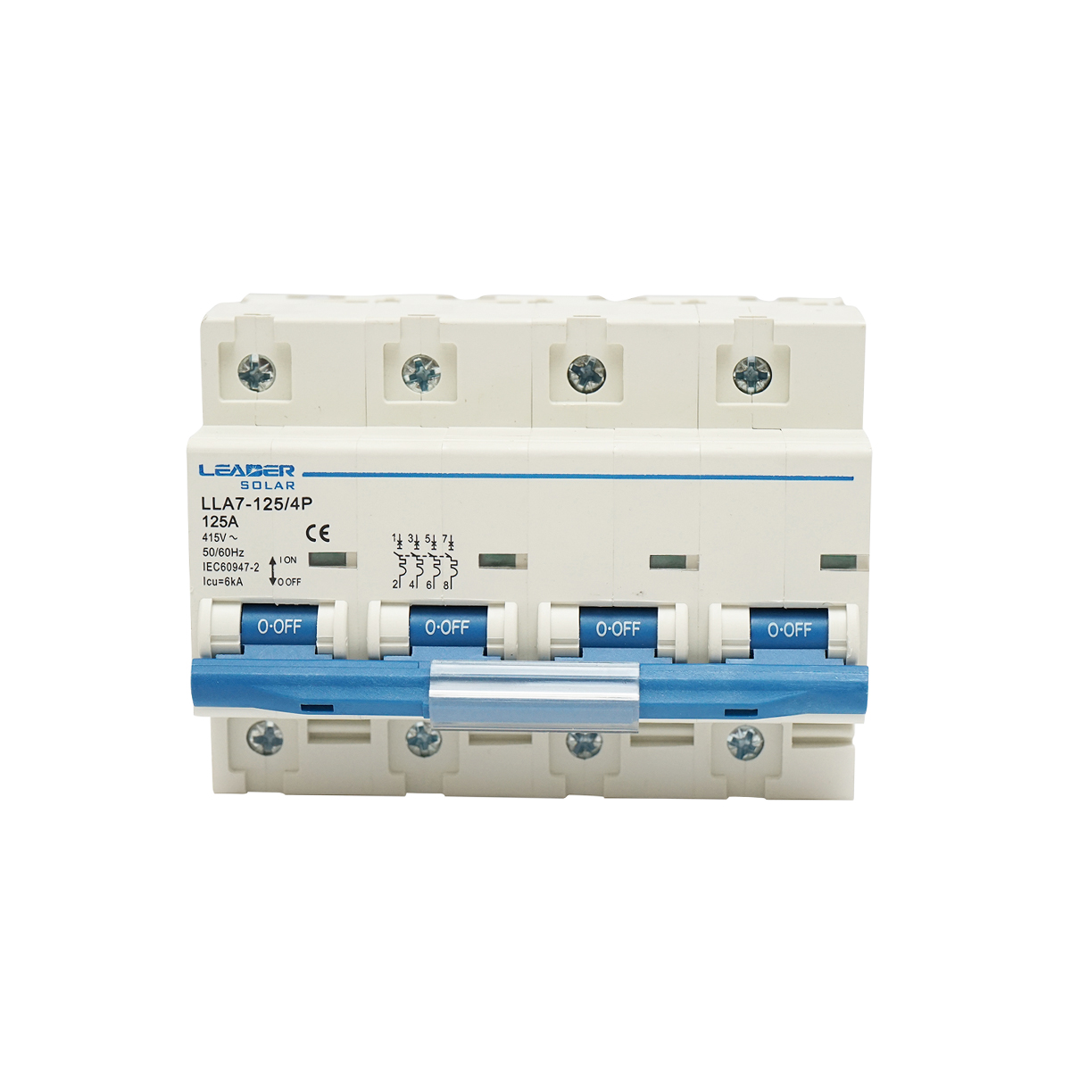 Siguranta automata tip intrerupator 4P-125A-415VAC Leader