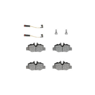 Set placte frana spate cu senzor uzura, frana disc pentru Mercedes Vito cod OEM A0004216210 Breckner Germany