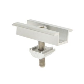 Clema intermediara 30mm prinderi panou solar fotovoltaic sistem B, 24mm Breckner Germany