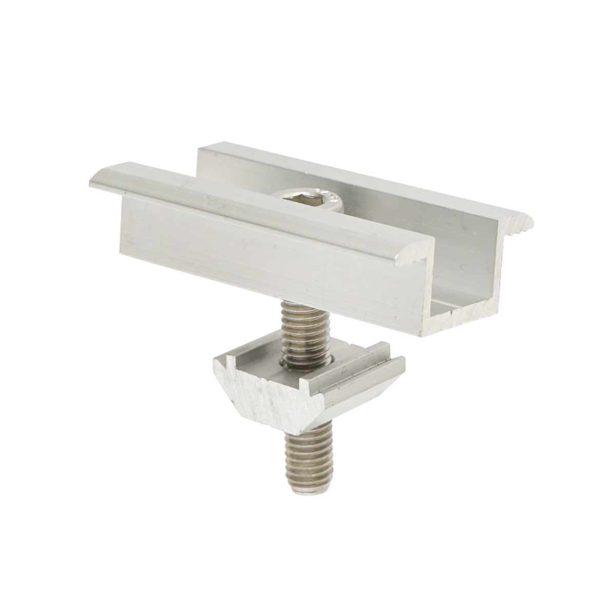 Clema intermediara 30mm prinderi panou solar fotovoltaic sistem B, 24mm Breckner Germany