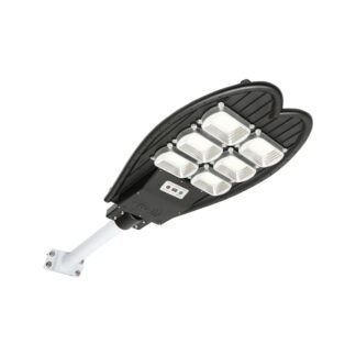 Lampa solara LED 300W cu panou solar 15W, baterie LiFePO4 3.2V/18Ah, 6000-8000K, senzor de miscare, telecomanda IP65 Breckner Germany