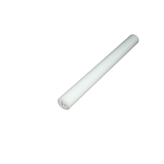 Bara poliamida, polioximetilena-poliacetal POM alba Fi 160x330mm 10.1 Kg
