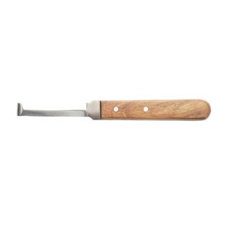 Reneta cu lama dubla si carlig pentru curatarea ongloanelor, copitelor 190mm Breckner Germany