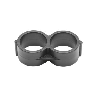 Inel, dop dublu de capat pentru tub, furtun de irigare D16 mm