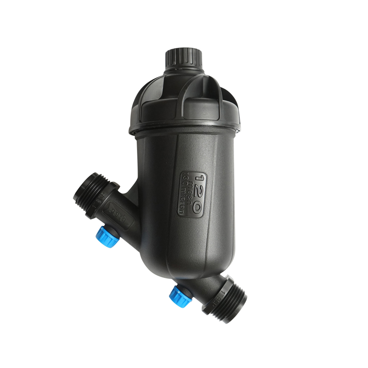 Filtru Y plastic 1 inch BSP cu sita 120 mesh, 130 microni pentru tub, furtun de irigare