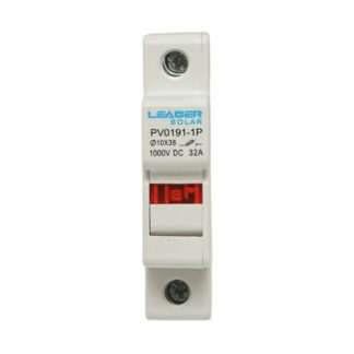 Soclu, separator fuzibil gPV 1P, 1100V, 32A pentru sisteme fotovoltaice Leader