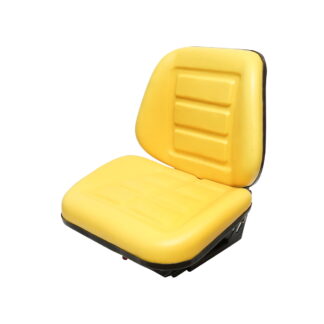 Scaun universal galben cu reglaj triplu si amortizor pentru tractor U-445