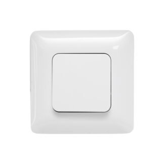 Intrerupator alb simplu ST 220V - 250V, 10A incastrat
