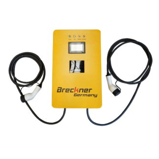 Statie de incarcare 380V, Type 2, 5M, AC 22KW cu 2 conectori, montaj pe perete