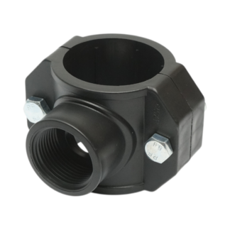 Clema bransament compresiune 50mm, filet interior 1 inch, PN16 pentru sisteme de irigatii