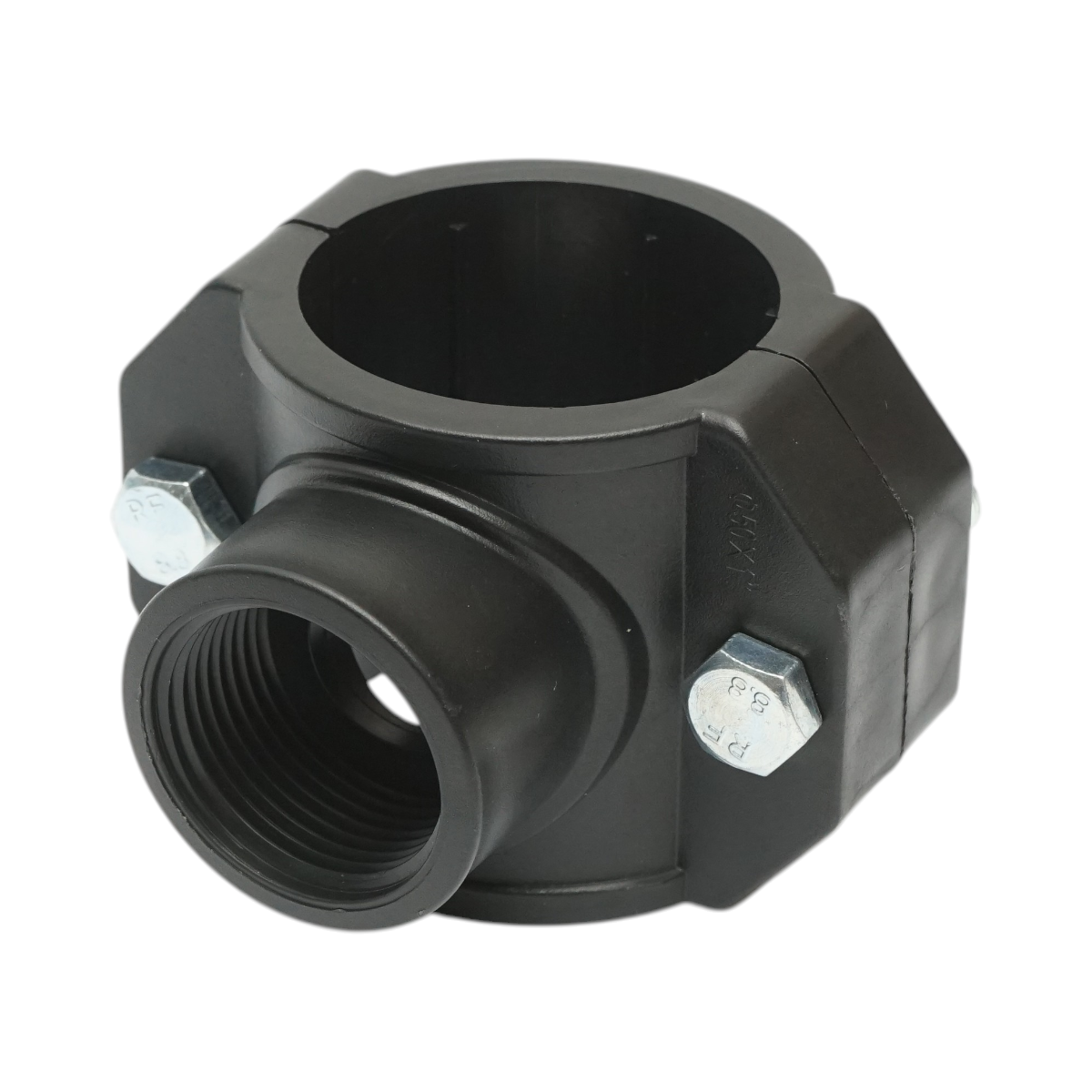 Clema bransament compresiune 50mm, filet interior 1 inch, PN16 pentru sisteme de irigatii