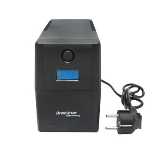 UPS 800VA/480W cu baterie 9Ah si 2 prize schuko, LCD, USB, AVR Breckner Germany