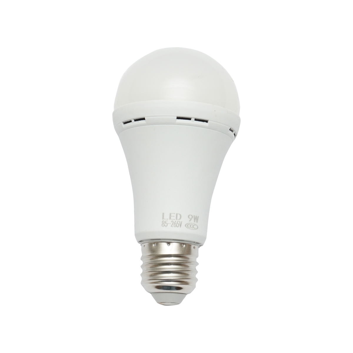 Bec LED 9W, 220V, E27, 6500K lumina rece, emergenta cu sistem de avarie si baterie reincarcabila 1200mah