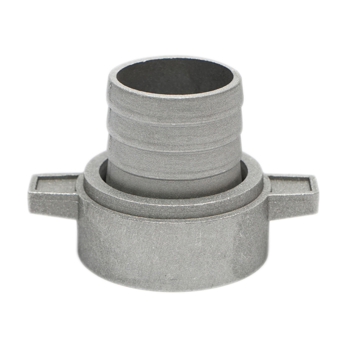 Racord cupla 1.5 tolll cu piulita si garnitrua din aluminiu pentru furtun irigat apa cu filet interior