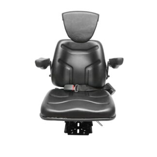 Scaun universal reglabil pe inaltime, cotiere si tetiera pentru tractor, utilaje agricole, industriale, stivuitor
