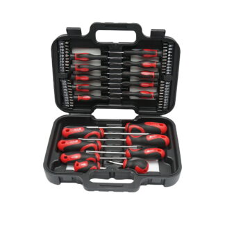 Trusa surubelnite si biti combinate 58 piese Breckner Germany