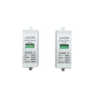 Set 2 cartuse pentru descarcator supratensiune AC SPD 2P-40KA Leader