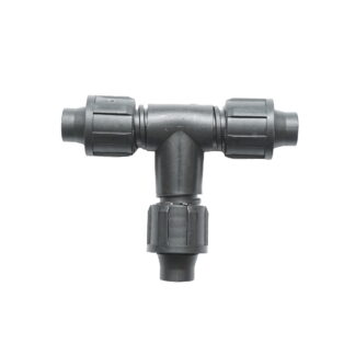 Teu egal conector banda picurare 17x17x17mm pentru sisteme de irigatii