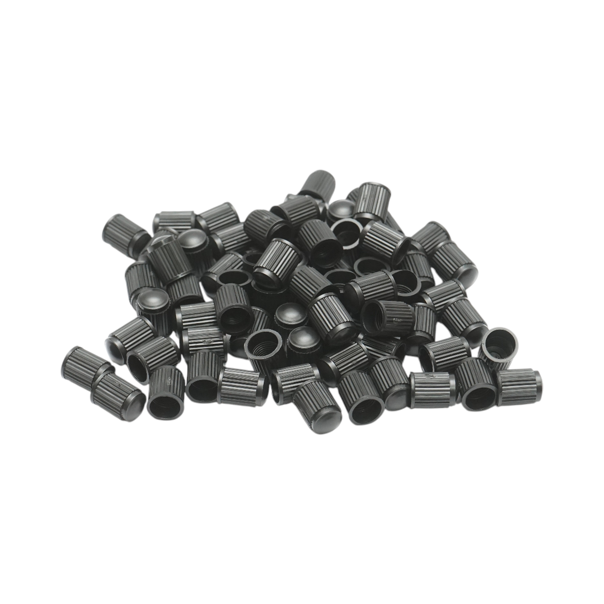 Capace valva ventil plastic negru 1000 buc/set