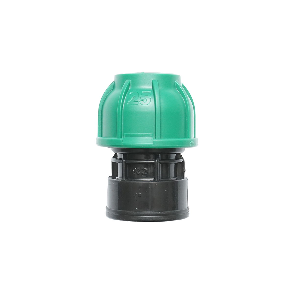 Racord compresiune cu filet interior D25mmx1 toll, PN10 Bar pentru sisteme de irigatii
