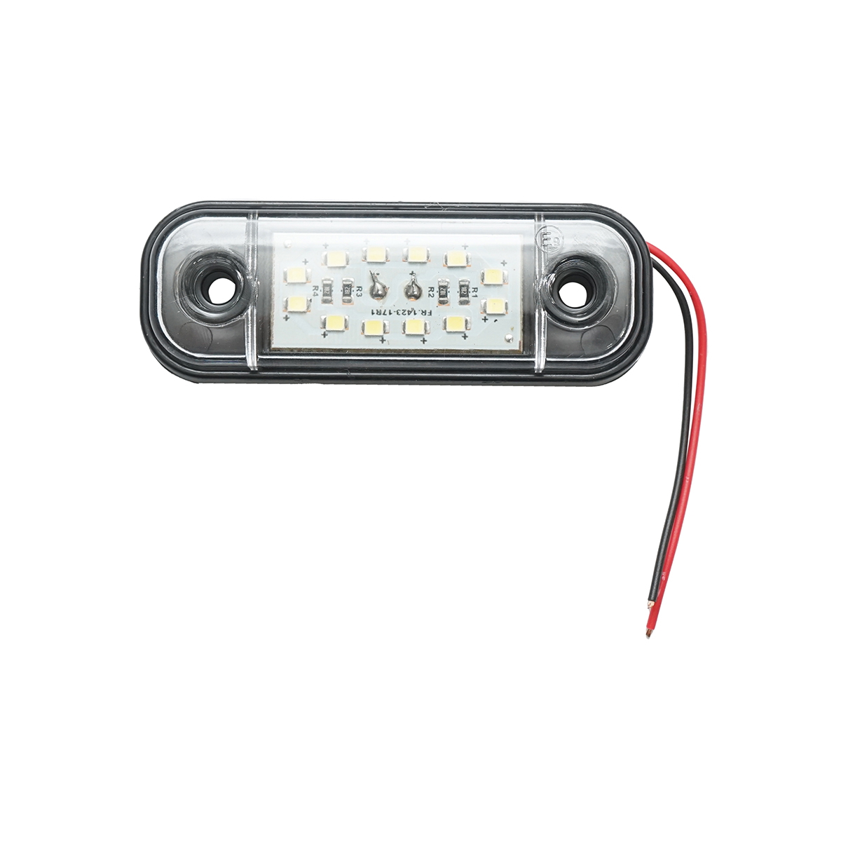 Lampa laterala gabarit slim LED 12-24V, alba FR0175 Breckner Germany