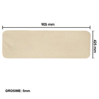 Geam 425x905mm parbriz pentru Tractor Forestier