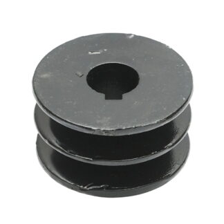 Fulie 2 caneluri 58x32mm pentru ax cu pana 19mm