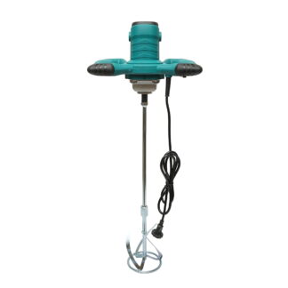 Malaxor electric cu amestecator 1200W, 220V, 6 trepte viteza 0-800rpm, paleta 120mm, M24 pentru adeziv, vopsea, mortar Breckner Germany