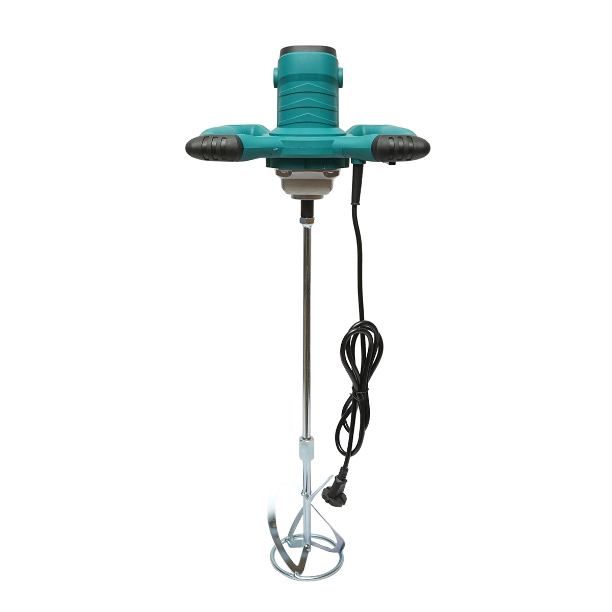 Malaxor electric cu amestecator 1200W, 220V, 6 trepte viteza 0-800rpm, paleta 120mm, M24 pentru adeziv, vopsea, mortar Breckner Germany