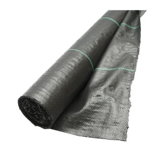 Plasa mulcire, anti buruieni 1x50m, 100gr/m2 neagra, permiabila Breckner Germany
