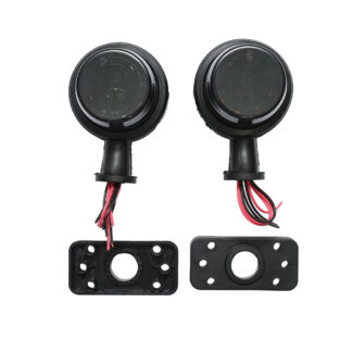 Lampa laterala gabarit rotativa LED 12-24V, galben-rosu fumuriu FR0237 Breckner Germany