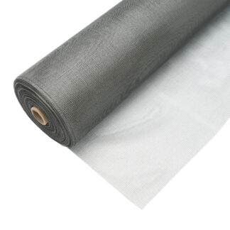 Plasa anti insecte (tantari) 1x10m, densitate(mesh) 18x16x0.25mm gri