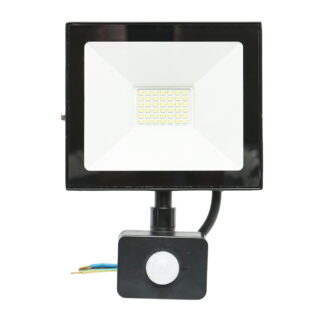Proiector led 30W, 2700lm, 6400K, IP44 alimentare 220V-240V cu senzor de miscare Breckner Germany