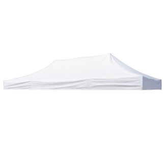 Acoperis cort pavilion 3x6m alb