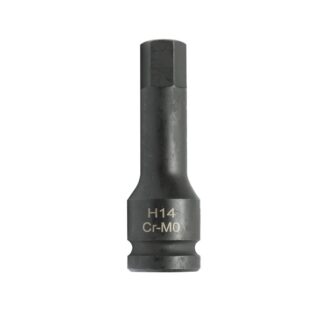 Cheie tubulara de impact hex H14, 78mm, patrat 1/2 inch Cr-Mo