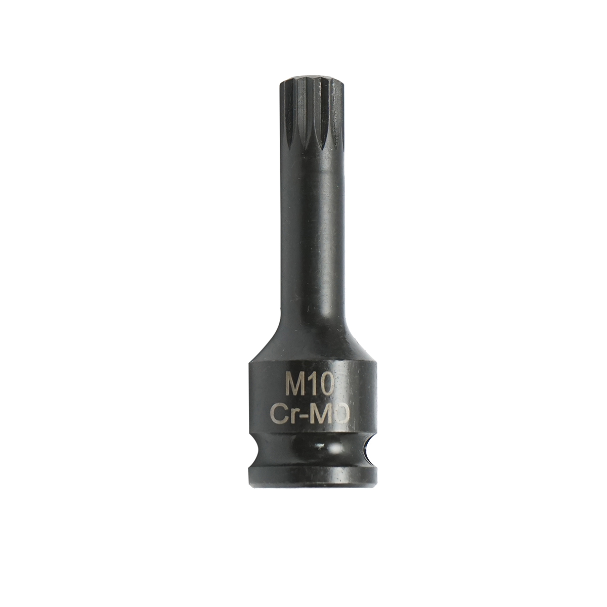 Cheie tubulara de impact spline M10, 60mm, patrat 3/8 inch Cr-Mo