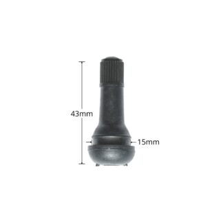 Set 100 valve roata tubeless 43mm TR413