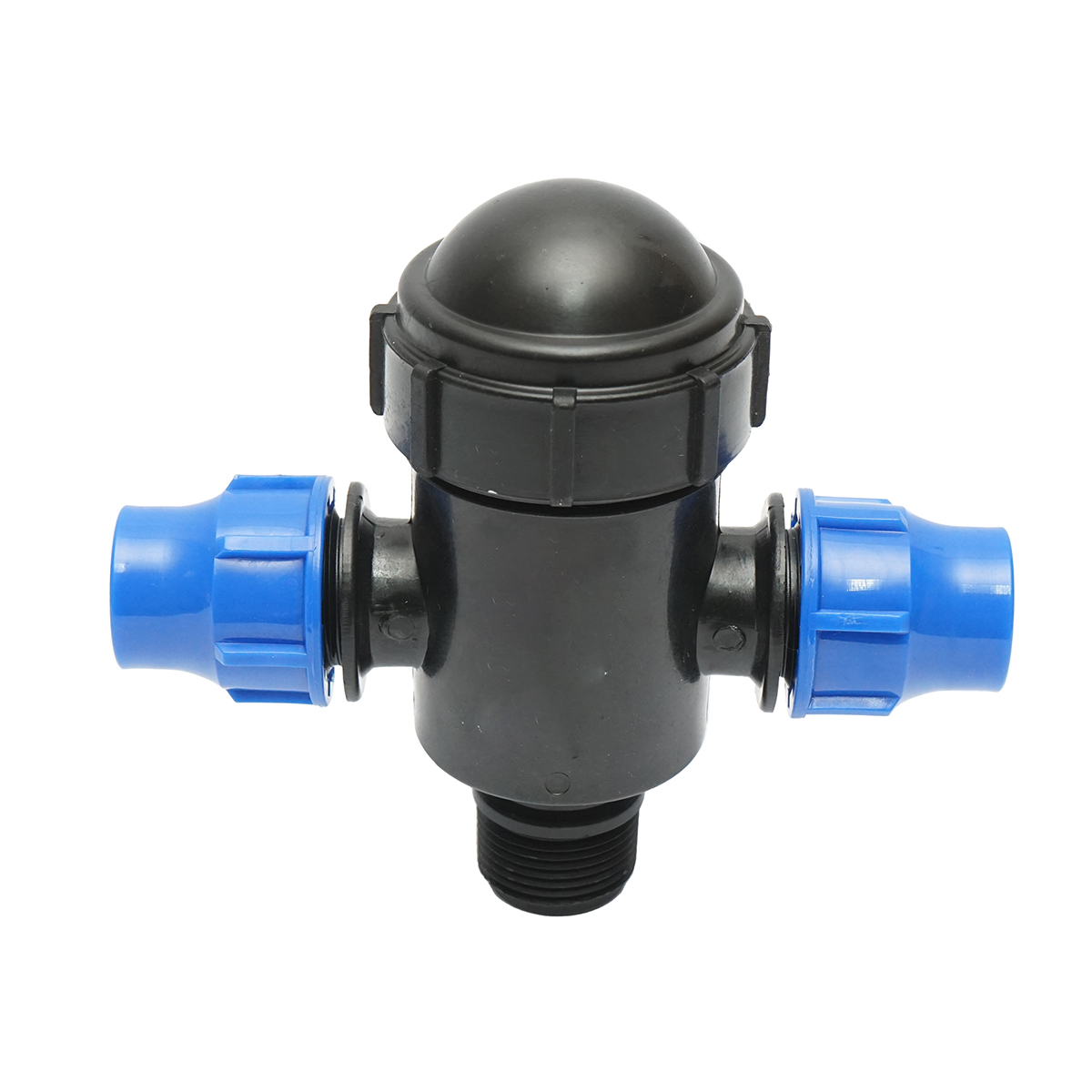 Filtru plastic teu cu sita 20x20mmx1 tol pentru sisteme de irigatii
