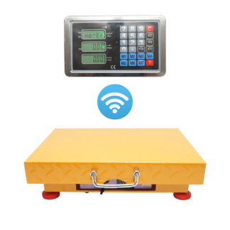 Cantar electronic de podea 150 kg fara fir cu display WiFi, platforma 32x42cm Breckner Germany